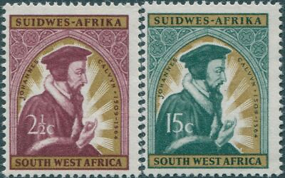 South West Africa 1964 SG196 197 Calvin set MNH AU $2.50