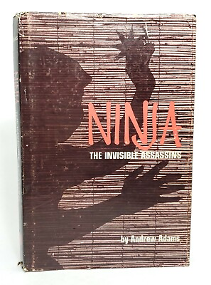 #ad NINJA The Invisible Assassins 1970 HC$6.95 DJ First Edition First Printing $69.00