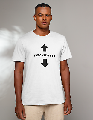 #ad Two Seater Funny Shirt for men unisex meme tshirt gift idea $19.99