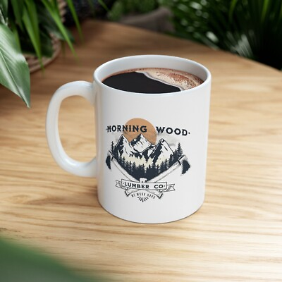 #ad Morning Wood Lumber Co. Funny gift mans husband boyfriendFREE Shipping $21.99
