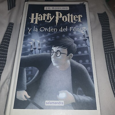 #ad Feb 2004 1st Edition Spanish Harry Potter Y La Order Del Fenix $200.00