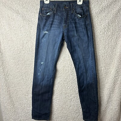 #ad Lucky Brand Jeans Mens Size W32 L34 Skinny Leg Tapered Denim $19.95