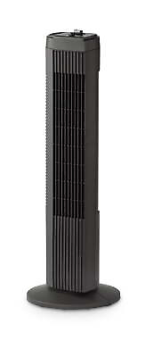 #ad 28 inch 3 Speed Oscillating Tower Fan Black $24.63