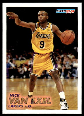 #ad 1993 94 Fleer Nick Van Exel #316 Rookie Los Angeles Lakers $1.59