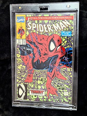 #ad Spider Man: Torment Marvel 2009 Signed: Todd McFarlane LOA COA $300.00