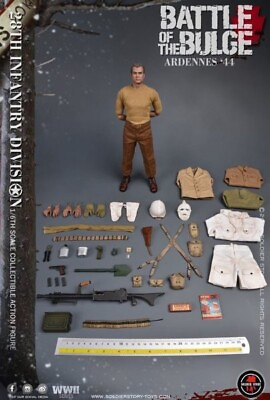 #ad Soldier Story SS 111 U.S. Army 28th Infantry Division Ardennes 1 6 Action Figure $234.00