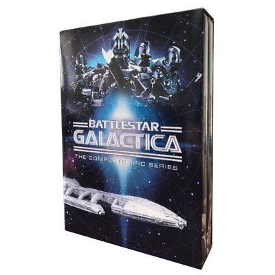 #ad Battlestar Galactica The Complete Epic Series DVD 10 Disc Set $22.54