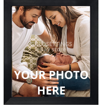 #ad PRINT YOUR IMAGE PICTURE PHOTO W FRAME PRINTING SERVICE ART 8x10 in $17.99