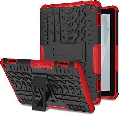 #ad Amazon Kindle Fire HD8 2022 Shockproof Hard Hybrid Protective Stand Case Cover $15.49