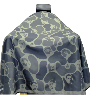 #ad Barber Cape Camo Professional Barber Cape For Men Hair Cutting Cape Snapbuttons $25.99