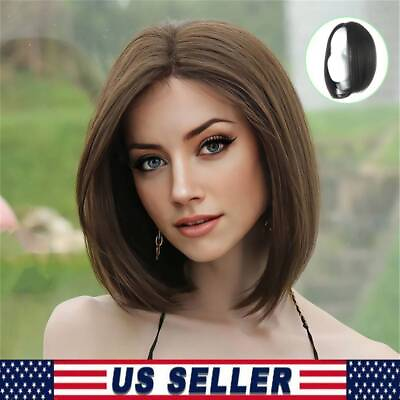 #ad Short Dark Brown Wig for Women Synthetic Brunette Wig for Daily Use ✨ $12.99