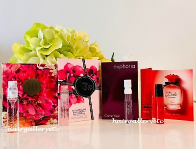 #ad 4 Women Designer Perfume Sample Vial Vince Camuto Viktor amp; Rolf Flowerbomb Damp;G $12.99