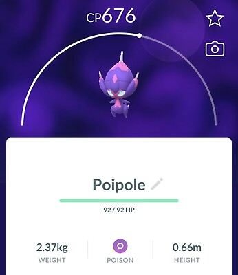 #ad Pokémon Go Trade Poipole Non Shiny New Ultra Beast Registered or 30 Day $2.99