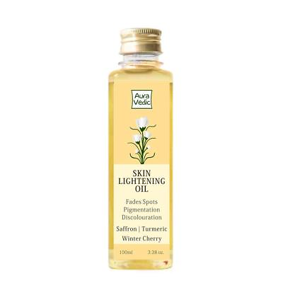 #ad Auravedic Skin Lightening Oil Turmeric and Winter Cherry face oil for Dark Spots $19.99