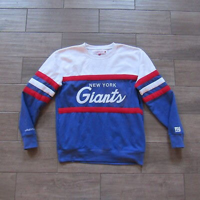 #ad New York Giants Sweatshirt Adult XL NFL Football Crewneck Pullover Sweater Mens $38.88