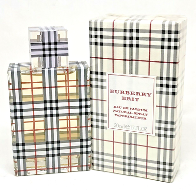#ad Burberry Brit for Women Eau de Parfum Spray 50ml 1.6fl.oz EDP Old Packaging $69.95