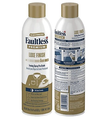 #ad Faultless Premium Professional Luxe Finish Starch 20 oz Can $6.99