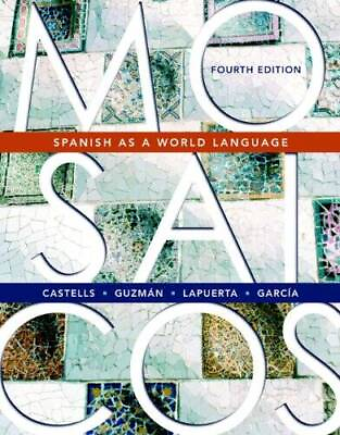 #ad Mosaicos: Spanish as a World Language 4th Edition Hardcover VERY GOOD $4.49