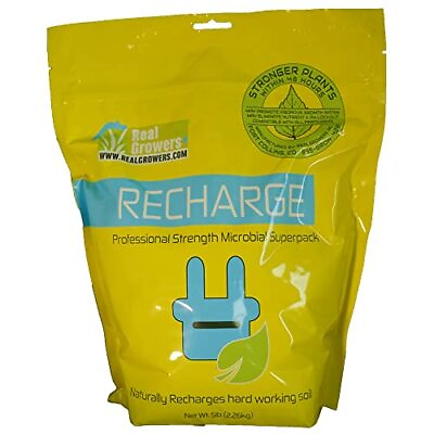 #ad Real Growers Recharge Natural Plant Growth Stimulant 5lb Assorted Sizes $14.25