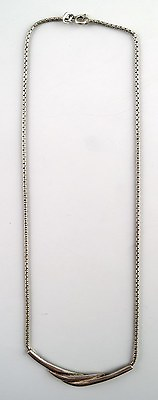 #ad Danish design sterling silver necklace in modern design. $150.00