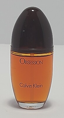 NWOB OBSESSION Women#x27;s Travel Mini Calvin Klein Eau de Parfum Spray .5 fl oz $14.99