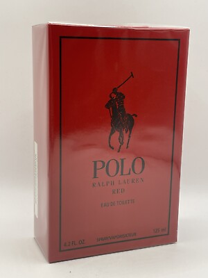 #ad Polo Red Cologne by Ralph Lauren 4.2 oz edt Spray for Men New amp; Sealed in Box $30.49