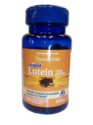 #ad Puritan#x27;s Pride 20mg Lutein with Zeaxanthin 120 Softgels $14.67