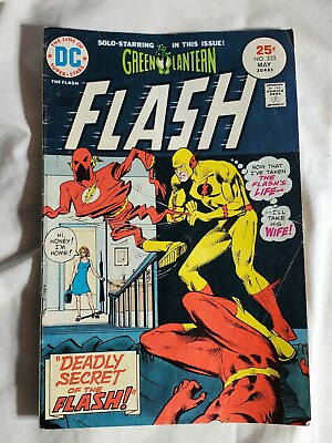 #ad The Flash #233 1975 DC Reverse Flash Green Lantern $8.00