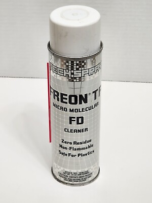 #ad NEW RARE Vintage FREON TF TECH SPRAY FD CLEANER 24 OZ HARD TO FIND.....DBIN $59.46