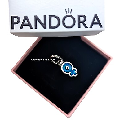 #ad New 100% Authentic PANDORA 925 Powerful Women Opalescent Dangle Charm 793181C01 $63.75