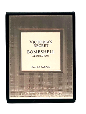 #ad VICTORIA#x27;S SECRET BOMBSHELL SEDUCTION PERFUME EAU DE PARFUM EDP .25oz TRAVEL NEW $16.75