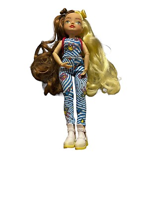 #ad Far Out Toys Glow Up Girls Erin Fashion Doll Split Hair Buns Alternative $7.60