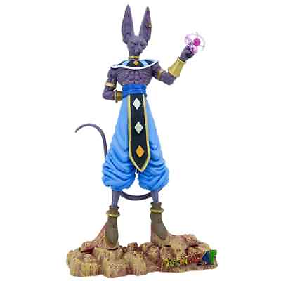 #ad Anime Dragon Ball Z Beerus Figure Super God Destruction Figures Collection Model $33.64
