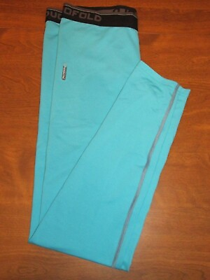 #ad 849J1 Duofold by Champion Base Layer Pants LG Turquoise $8.48