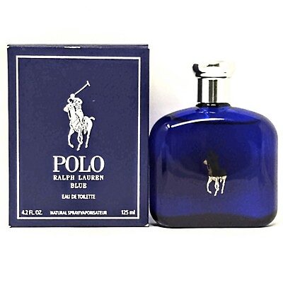 #ad Ralph Lauren Polo Blue 4.2 oz EDT Sporty Fresh Men#x27;s Fragrance Sealed Box $37.99