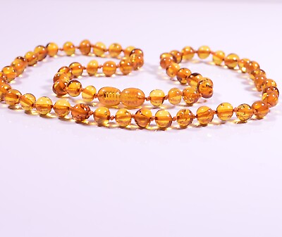 #ad 45 cm Natural Baltic amber necklace beads made of Healing Baltic amber c 2601 $19.99