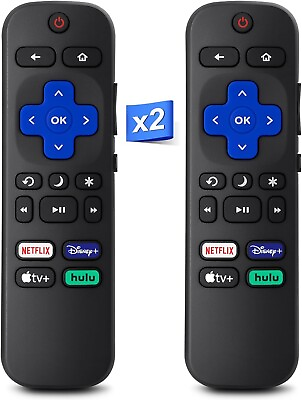 #ad 2pReplacement Remote Controls Exclusively for Roku TV Not for Roku Stick or Box $7.59