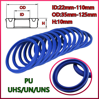 #ad UHS UN Hydraulic Cylinder Seal Oil Seals Piston Sealing Ring Gasket Polyurethane $5.73