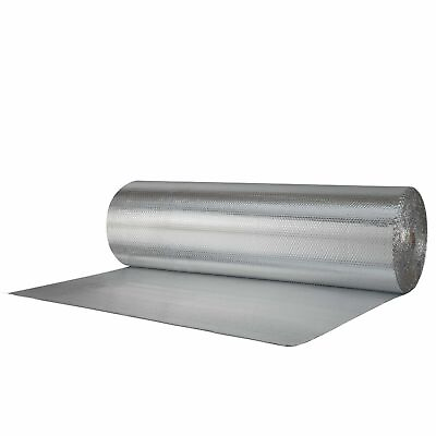 #ad Reflectix Double Sided Insulation Reflective Bubble Wrap Vapor Barrier 4x100 FT $154.88