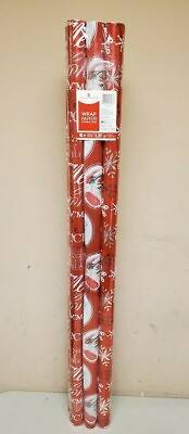 #ad American Greetings Holiday Christmas Bulk Gift Wrapping Paper Bundle 9 Rolls $24.95