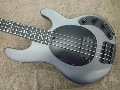 #ad Musicman STINGRAY 4 Stealth Charcoal W OHSC Used Electric Bass Guitar $2330.92