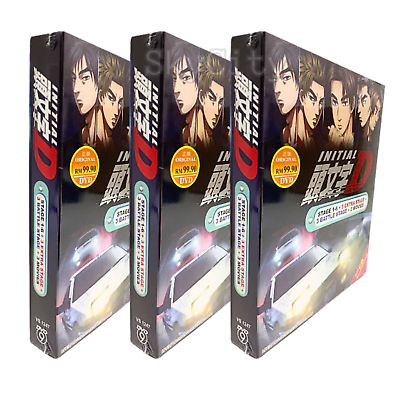 #ad Anime DVD INITIAL D COMPLETE Stage 1 6 3 Movie 3 Extra Stage 3 Battle CD OST $39.99