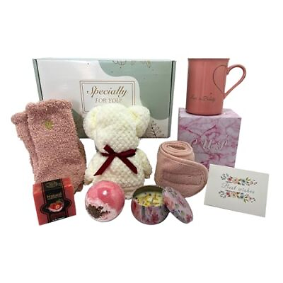 #ad Spa Gift Baskets for Women Luxury Self Care Relaxation Birthday Love is Beauty $34.41