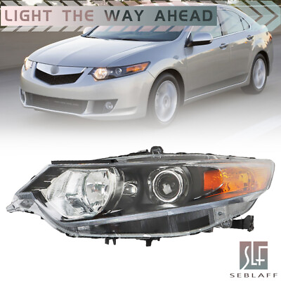 #ad For 2009 2014 Acura TSX Headlight Xenon HID w o Ballast Factory Driver Left Side $97.82