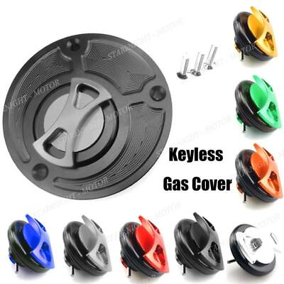 #ad Keyless Engraved Twist Off Fuel Tank Cap Cover For Ducati 848 1198 S R All Year $24.29
