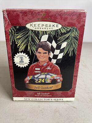 #ad Jeff Gordon NASCAR Hallmark Keepsake Ornament 1997 Stock Car Champions Series  $6.38