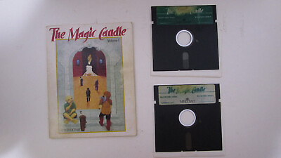 #ad THE MAGIC CANDLE FOR COMMODORE 64 128 GAME BY MINDCRAFT $59.99