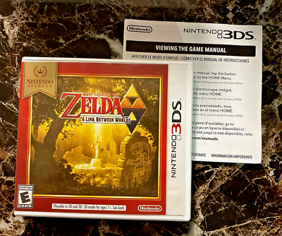 #ad 👽 The Legend of Zelda A Link Between Worlds Nintendo 3DS Replacement Case Only $16.99