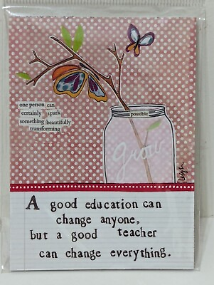 #ad Curly Girl Designs Education Good Teacher Grow School Gift Magnet $3.00