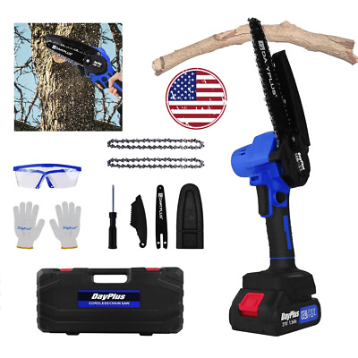 #ad 6quot; Mini Cordless Electric Cutting Saw Wood Cutter Saw Chainsaw For Makita Batter $53.39
